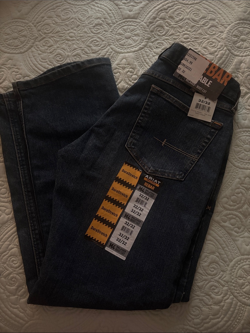 Ariat Men's Dark Blue Relaxed bootcut Jeans